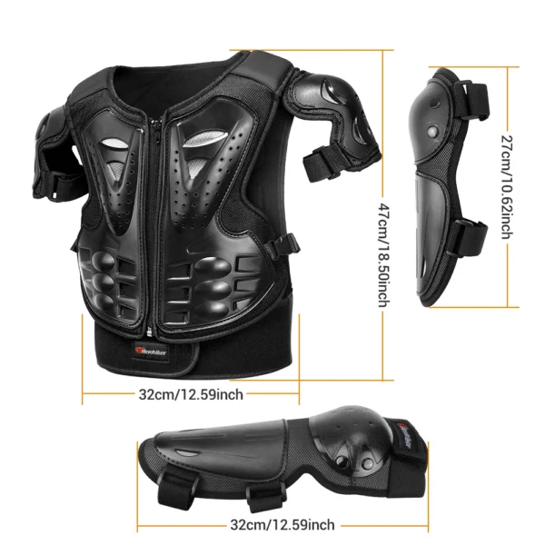 Kids' Motocross Body Armor Protective Vest S5758b62d92a243008d25105fa5a85653u