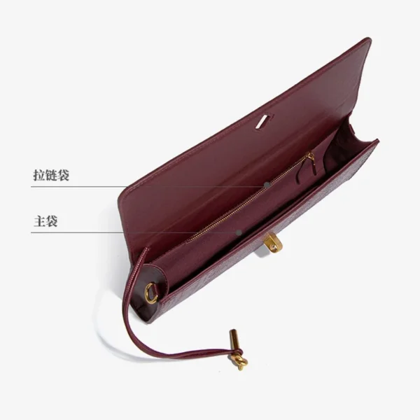Trendy Women's Snake Pattern PU Leather Crossbody Bag, Premium Long Clutch S593ccfa04c464aff9e6f8bddc554b411K
