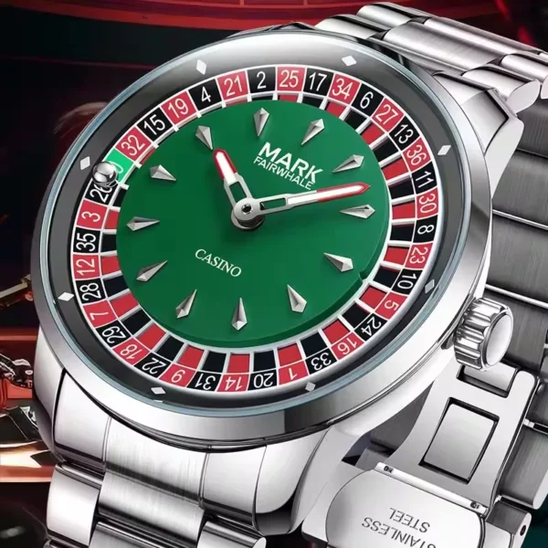 Mark Fairwhale 5031 New Top Brand Men's Quartz Watch Rotating Digital S5b53244a3237440c8193061fb4a94815n
