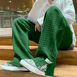 Men's Baggy Pants Sportswear Autumn Winter Male Trousers Gyms Hip Hop