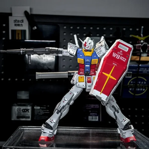 RG 1/144 RX-78-2 2.0 Yuanzu G3 Mech Assembly Model Kit Action S5dbe93a34d914fe593fb6409a58d2eecF