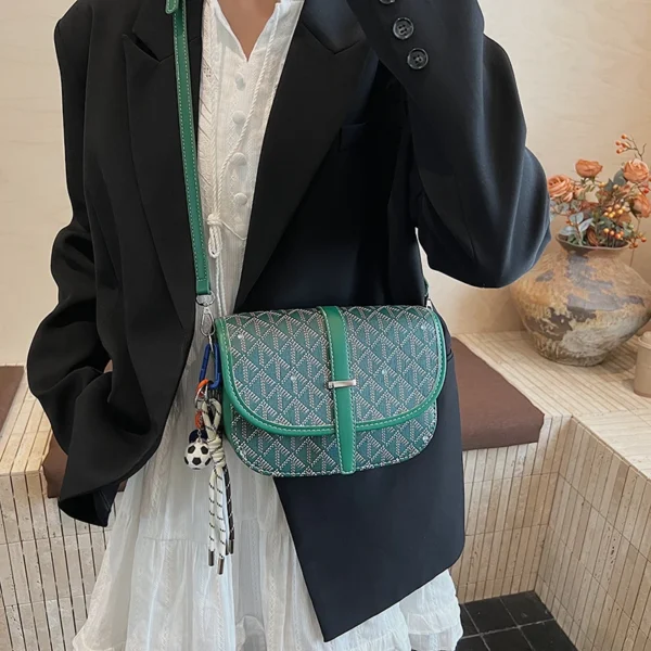 design women's buckle shoulder bag, modern trend women's crossbody bag, classic S5e4e8f42ea6c42028fa9519024bc9819R