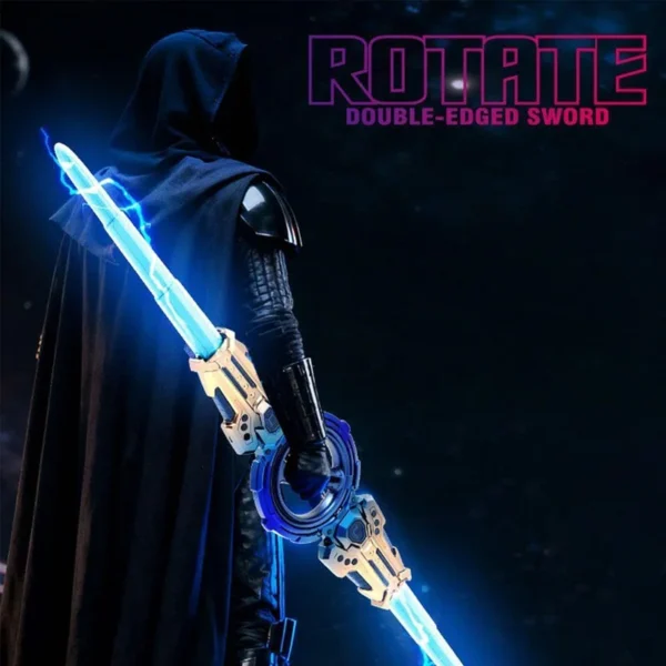Outdoor Toy Bright Rotate Sword Multi-Color Flash LED Light Shine Cosplay S5f854f4ade0a464ea71ee8345af0da7ft