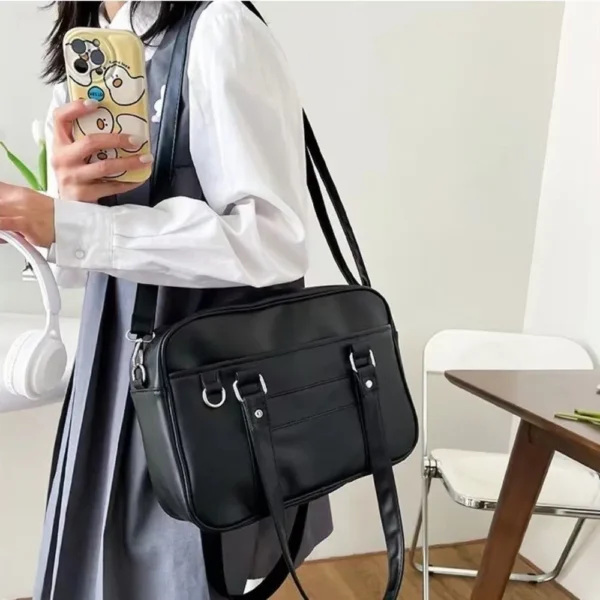 Japanese JK-Style Simple Shoulder Handbag S5f9f80b54b8a4f9891a82f2a85cedd45y