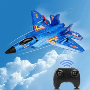 F22 Raptor RC Plane 2.4G 2CH Remote Control Flying Glider With