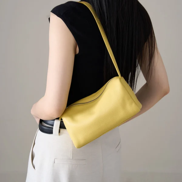 Women's Genuine Cowhide Mini Cylinder Crossbody Bag Soft Pebbled Leather Adjustable S605e75162ce94687ba20e553f0b59fdfL