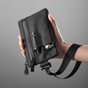 Zip Clutch Wallet with Wristband and Passport Holder