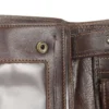 Men's Faux Leather Wallet with Coin Purse