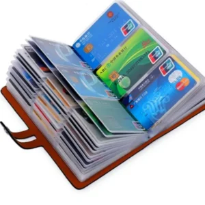 Anti-theft Swipe Antimagnetic Men's and Women's Large-capacity Multi-Card Business Shieldi