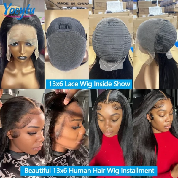 28-30 Inch HD Lace Front Human Hair Wig S61a5a6fc187f4737bcbfdb1fea83a8f9q