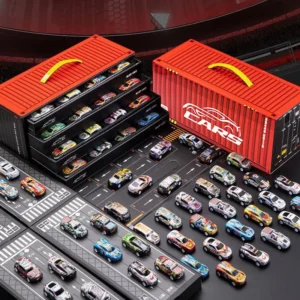 Gift Box Version: 48-Piece Alloy Car Set, Children's Toy Car, Tin