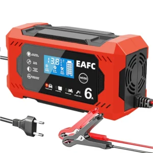 Car Battery Charger 12V 6A Intelligent Fast Charging Pulse Repair Type