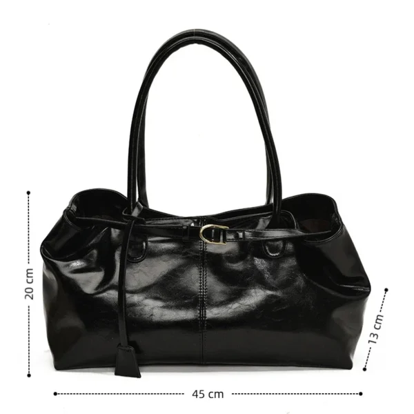 Women's Vintage Large Capacity Underarm Bag S64d73345104246bd9ccfcc647c8970c00