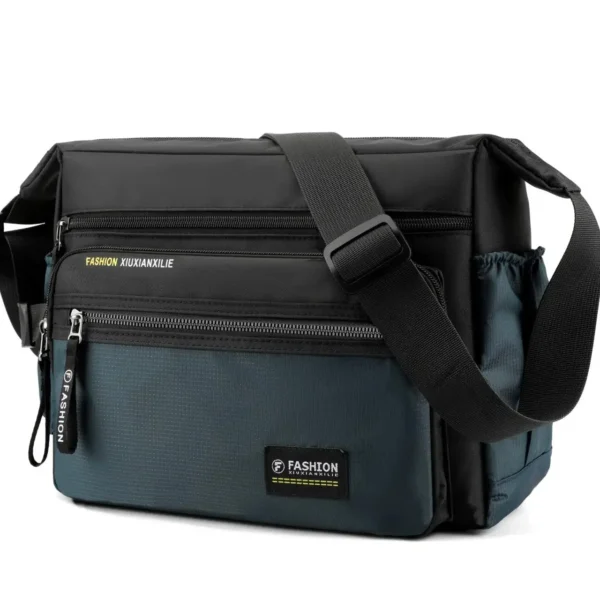 Men's Nylon Crossbody Messenger Bag S65f0d6a873214c7bb34fec39d1473ae8u