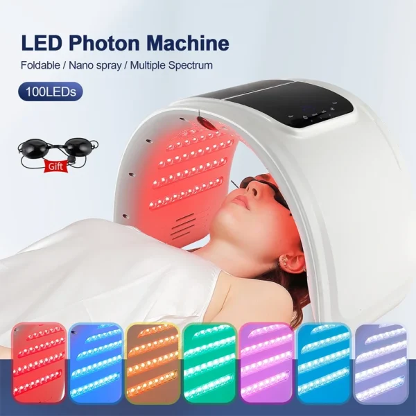 LED Face and Neck Light Mask S672d1fec682d45b7a55bfe6702b17f62w