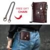 Men's Faux Leather Short Wallet