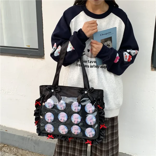 Cute Commuting Shoulder Bag Crossbody Handle Bag for Anime Fans Big S694d7a8aa3b24b4a80fee4b5cc38808b2
