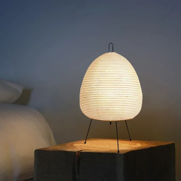 Japanese-Design Rice Paper Standing Table Lamp S6c6d889348d14fc0be5d752b78d6e164O