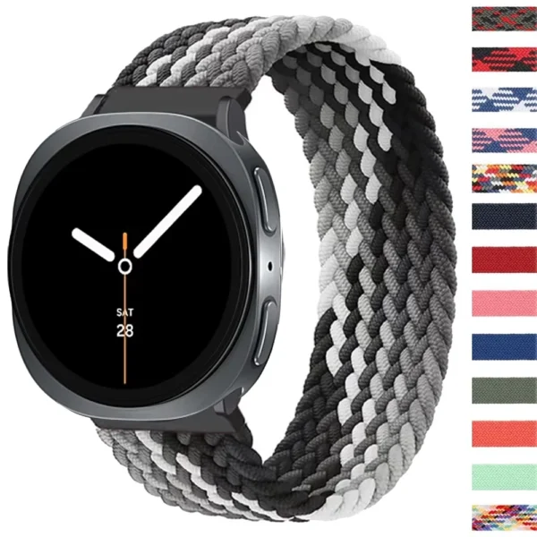 Braided Solo Loop Band, Compatible with Samsung Galaxy Watch 8 S6ce784b8bb6b4be391774e4f72000263Z