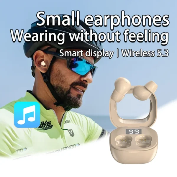 SK Small Headphones Wireless Bluetooth Headset Sport Sleeping Invisible Comfortable To S6cf1a16afdbd4ab2bdc2208d6e7b55f5U