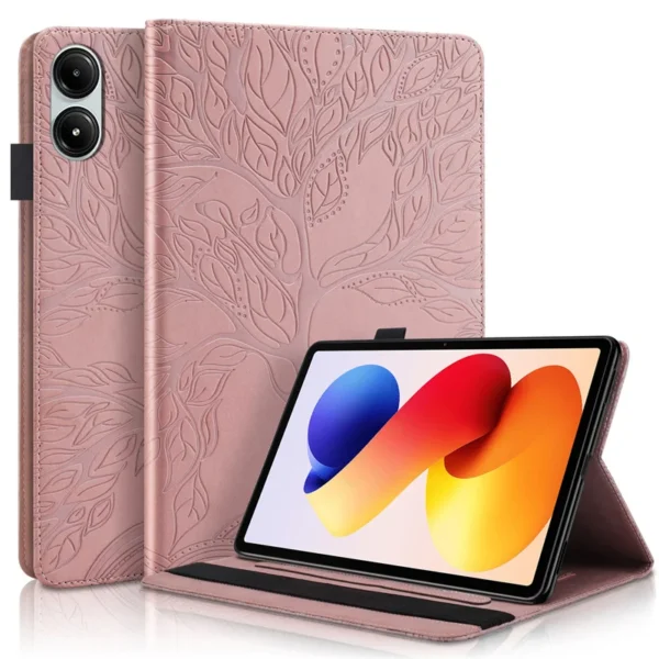 12.1-Inch Tablet Case for Poco Pad M1, Embossed Tree Design S6fa320af180d42e1aa6f34e1064eab6eX