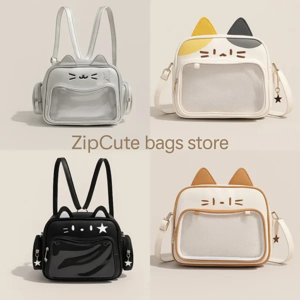 Y2K Retro Large Capacity Cat Print Bag, 5 Colors S6fff79b9a7f7478295bf2bd83080cb07L