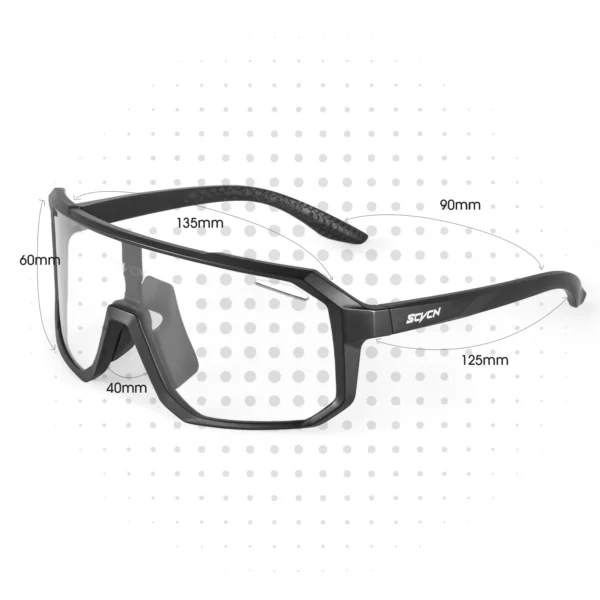 Photochromic Men’s UV400 Cycling Sunglasses Women Sports Running Eyewear for Men Glasses Road...