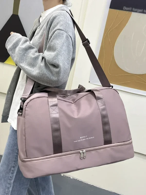 Women's Expandable Travel Duffle Bag, Large Capacity S75eda519f2a64533937e9091de3f88c6h