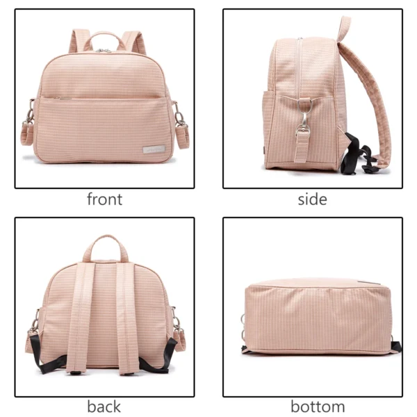 Stylish Large Capacity Waterproof Diaper Backpack S78af8375e0594663bd42c78ac84d0ca77
