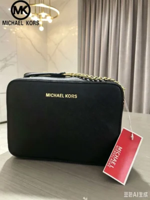 Michael Kors Ole Jet Set New Large Women's PVC Leather Shoulder