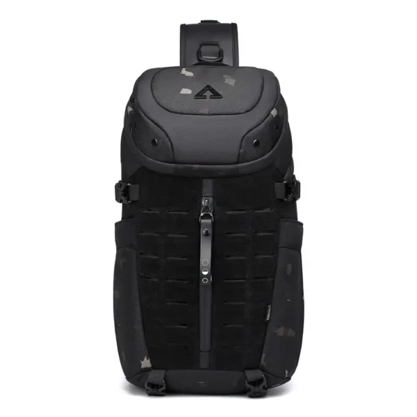 Ozuko Men's Waterproof Crossbody Bag with USB Anti-Theft Short Travel Messenger S7af23189d5de4544b222588b879ee852a