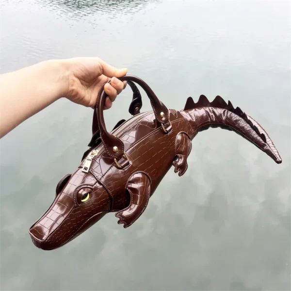 New Trendy Crocodile Shape Handbag for Women, Europe and America Fashion S7b32cb8f37c149049ee8e06be5a6690ay