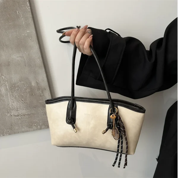 European American Retro Tote Bag, Korean Fashion Style S7b3bed6f728c4b00a672c93a5e4b1310F