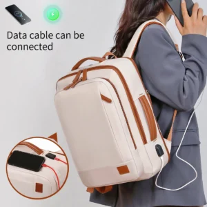 Unisex Lightweight Travel Backpack for Business Trips