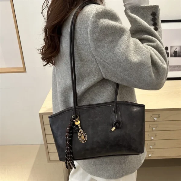 European American Retro Tote Bag, Korean Fashion Style S7d3ecde8150940c88244a501e65d816f2