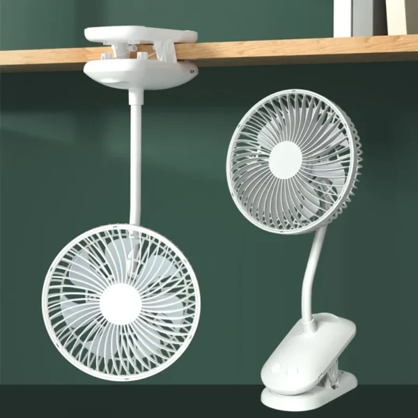 USB Stroller Clip Fan, Power Bank Fan S833decbc8bca465d896faf3dda3b759fx