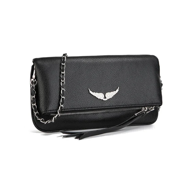 Classic Black Women Crossbody Bag New Fashion Chain Shoulder Bag Lychee S83f6f06b9b504dd2bbf79bbd9a7f32fer