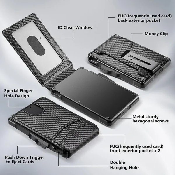 Carbon Fiber Metal EDC Credit Card Holder S840250bb984a424ab58aa30c1f761600B