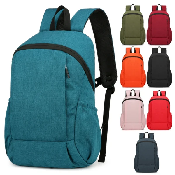 Lightweight Solid Color Outdoor Sports Backpack S849da71395c44519bb78b7c621e5f517b