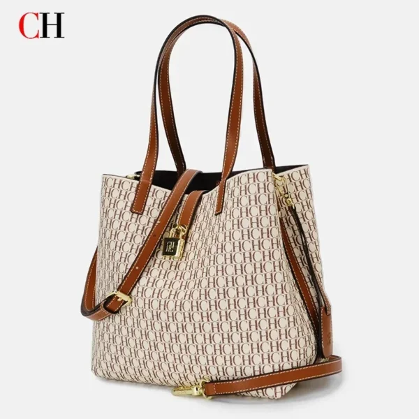 CH Tote Bag For Women Handbag Fashion Monogram Shoulder Bag Leather S880520d0b4fb43efbf9360d442e0e828m