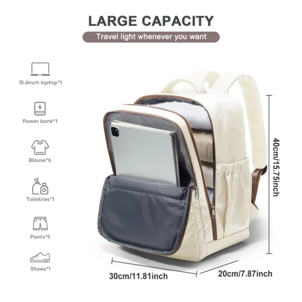 Cabin-Size Travel Backpack, 40x30x20cm S8918c71166664e5b862d88c4741678ffD