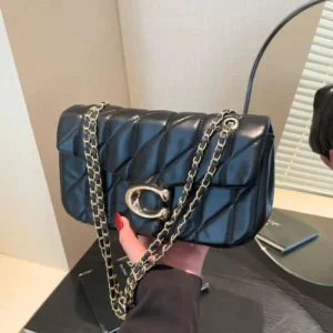 2025Small Fragrant Wind Bag Handbag Rhombic Chain Bag New One-shoulder Messenger