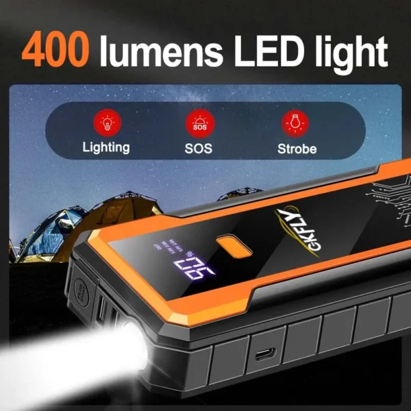 High Power 5000A 12V Car Jump Starter S8c75338816354ea49ac6945fb5e9324ea