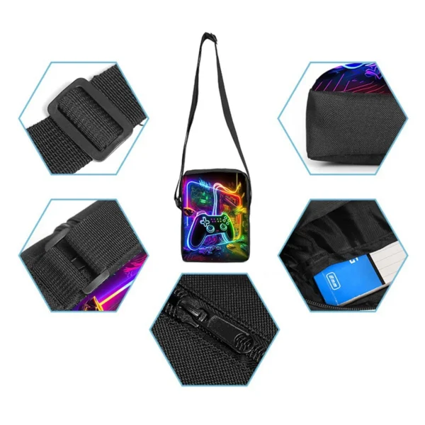 Gamepad-Themed 3-Piece School Bag Set S8d96aa96af624252b892a94b2f86a179G