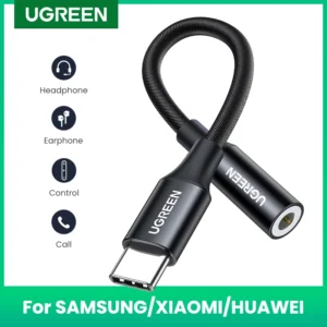 UGREEN USB Type C to 3.5 jack Earphone USB C Adapter