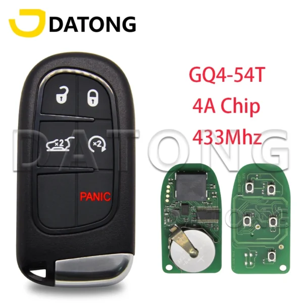 Car Remote Key, Compatible with Chrysler/Jeep/Dodge S9137a3cc0d2e4b3990cabe578d8e80f1f