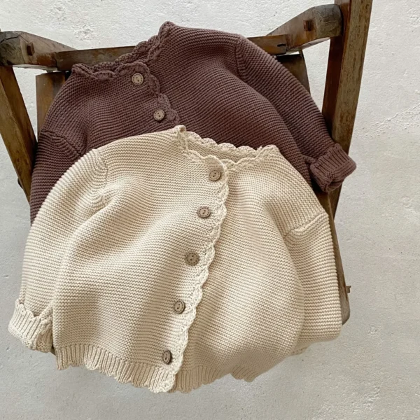 Autumn Baby Cardigan - Long Sleeve Knit Sweater Coat for Boys S948aa90a64844c00a1c86d5fd047545fY