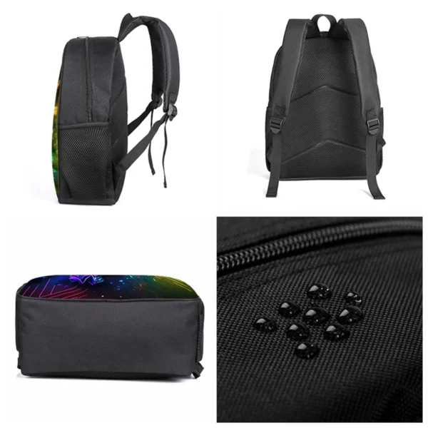 Gamepad-Themed 3-Piece School Bag Set S95fa92c8e1ee4482986da28eb61de5efb