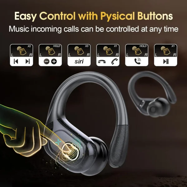 Original GDLYL HD65 TWS Bluetooth V5.4 Headphones Wireless LED Digital Display S9861be820c24439b9168620c383fe68ay