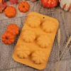 Pumpkin Silicone Molds Thanksgiving Fall Theme Ice Cube Tray Silicone Mold Making Muffin...